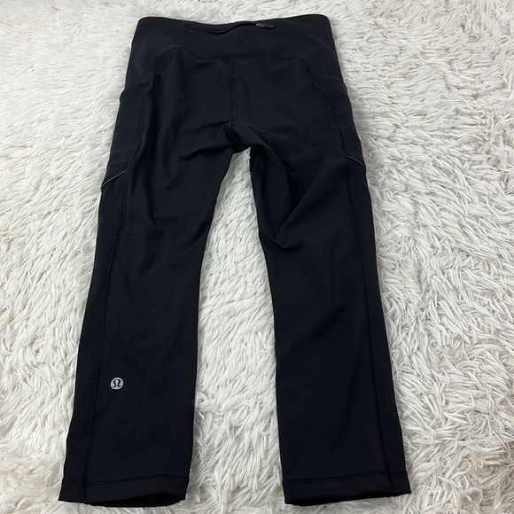 Lululemon Speed Up Crop (21") Black - Picture 5 of 6